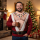 Santa Bare-Chest Sweater